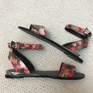 Nine West Floral Sandals